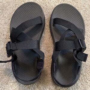 Chaco Black Strappy Sandals